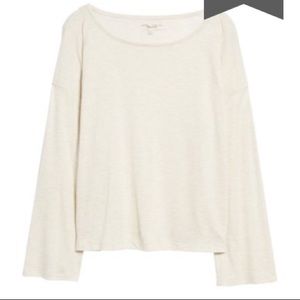 Madewell wide sleeve top